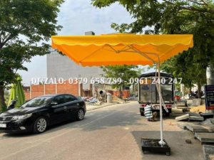 Dù lệch tâm màu vàng